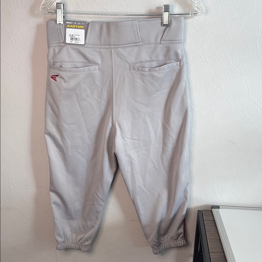 Easton Baseball Rival + Piped Knicker GYRD Red/Gray Adult Small New 29-31 “